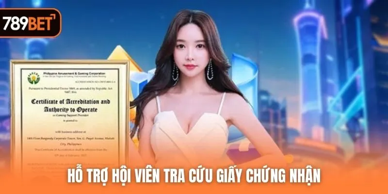Hỗ trợ hội viên tra cứu giấy chứng nhận