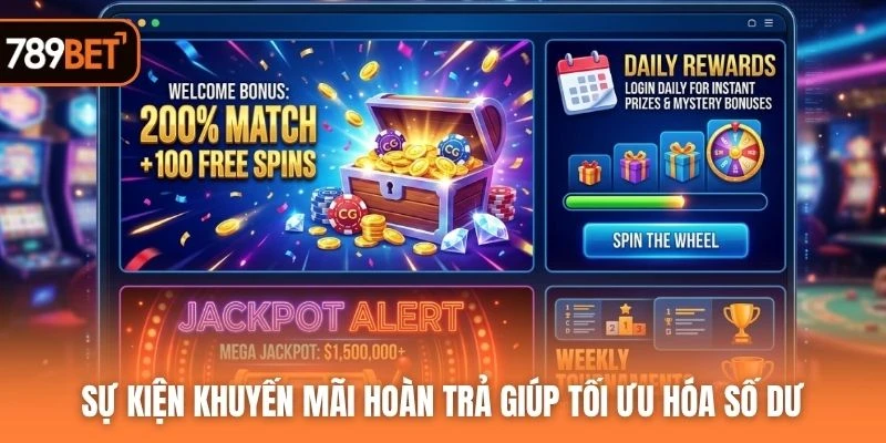Sự kiện khuyến mãi hoàn trả giúp tối ưu hóa số dư